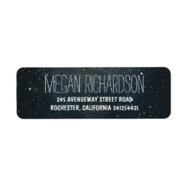 星空結婚夜 ラベル