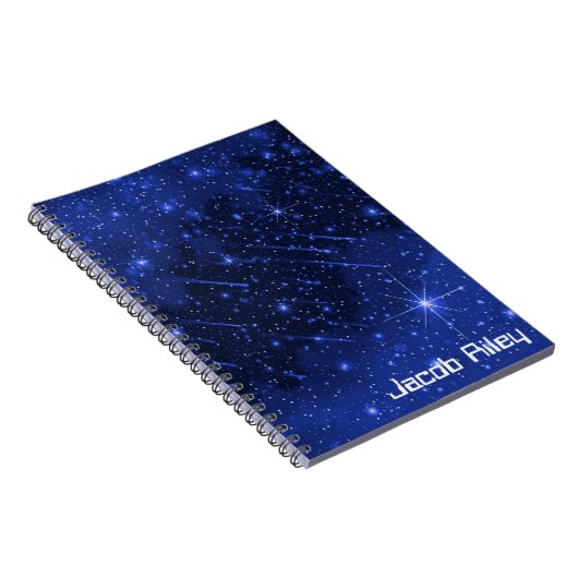 星空銀河系と名前をカスタムする ノートブック (右側)