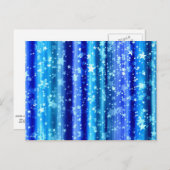 星空、きらめく、輝く ポストカード (正面/裏面)