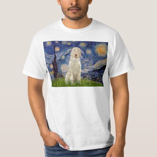 星空 - イタリアン・スピノーネ #12 Tシャツ (正面)