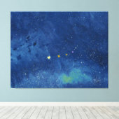 星空 キャンバスプリント (インサイチュ (ウッドフロア))