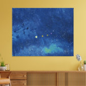 星空 キャンバスプリント (インサイチュ (リビング))