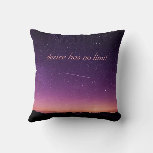 星空   クッション (裏面)