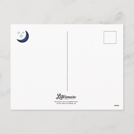 星空 シーズンポストカード (裏面)