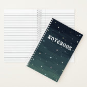 星空 ノートブック (内側)