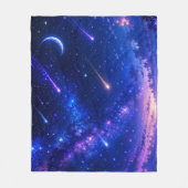 星空 フリースブランケット (正面)