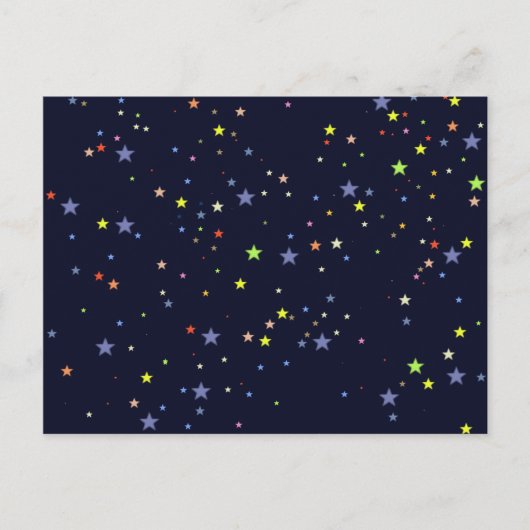 星空 ポストカード (正面)