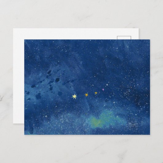 星空 ポストカード (正面/裏面)