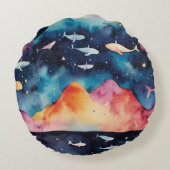 星空 ラウンドクッション (裏面)