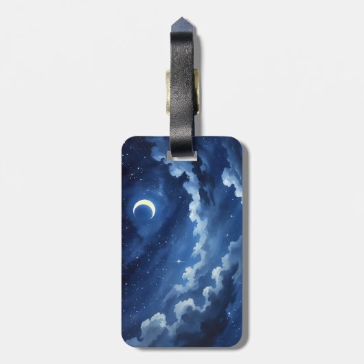 星空 ラゲッジタグ (裏面縦)