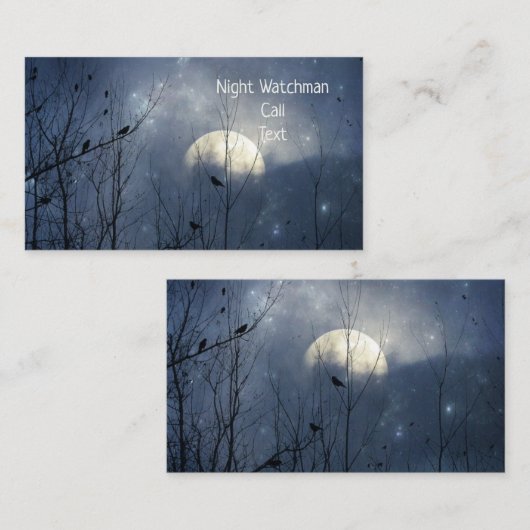 星空 名刺 (正面/裏面)