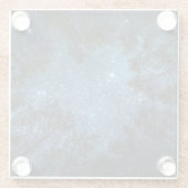 星空、天の川。 ガラスコースター (裏面)