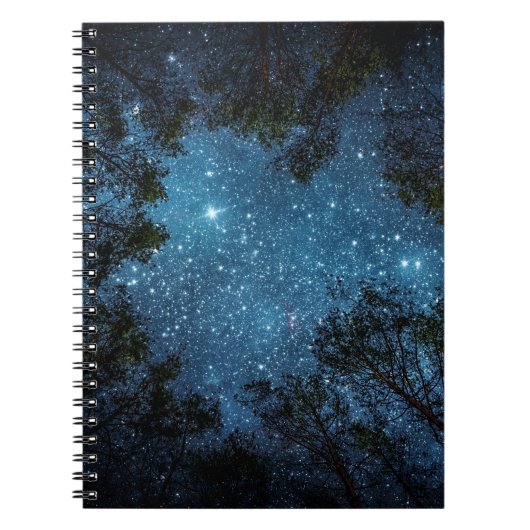 星空、天の川。 ノートブック (正面)