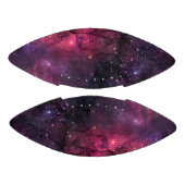 星空+銀河+惑星+パターン アメリカンフットボール (パネル)