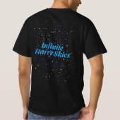 星空 Tシャツ (裏面)