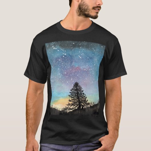 星空 Tシャツ (正面)