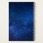 星空 | Zazzle_Growstore ノートブック (裏面)