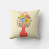 星立て花瓶開花 クッション (裏面)