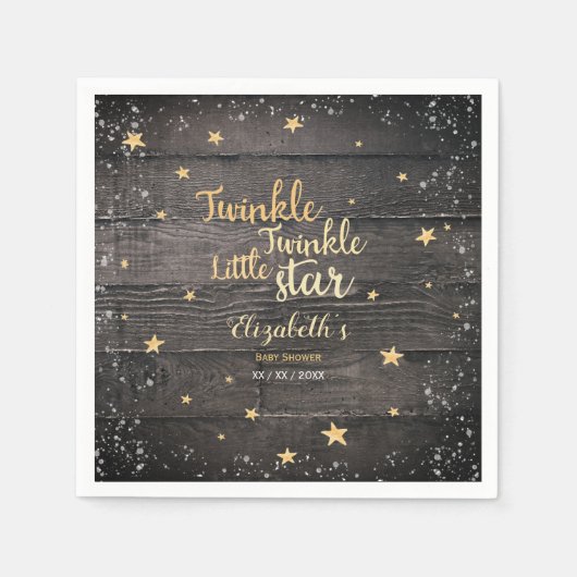 星素朴色バビシャワユニセックスーナプキン スタンダードカクテルナプキン (正面)