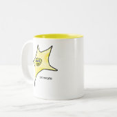 星細胞 ツートーンマグカップ (正面左)