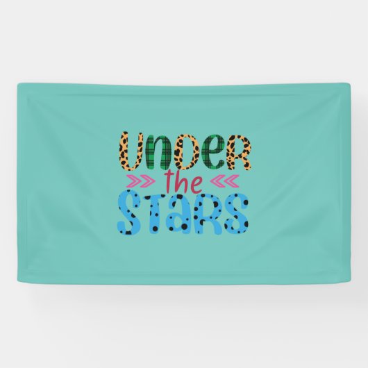 星結婚の下での贈り物 横断幕 (横)