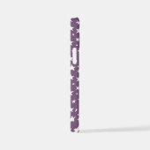 星繰り返しパターン iPhoneケース (右側面)