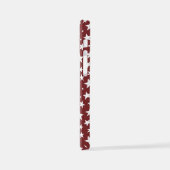 星繰り返しパターン iPhoneケース (左側面)