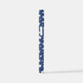 星繰り返しパターン iPhoneケース (右側面)