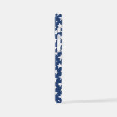 星繰り返しパターン iPhoneケース (左側面)