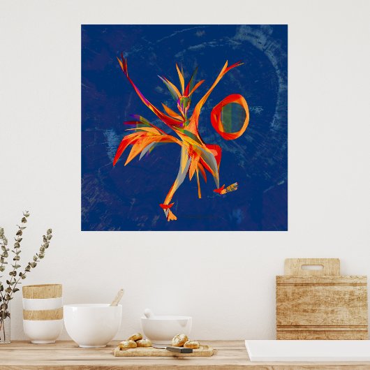 星舞 ポスター (キッチン)