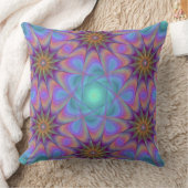 星花枕 クッション (ブランケット)