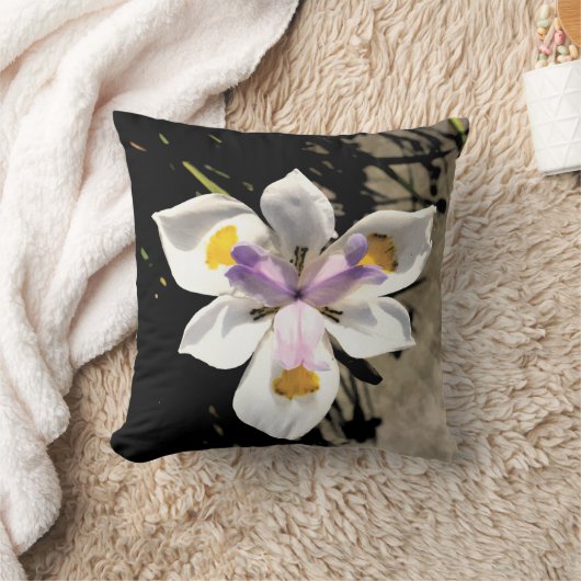 星花 クッション (ブランケット)