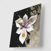 星花 スクエア壁時計 (傾斜)