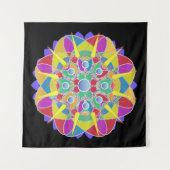 星花 タペストリー (正面(横))