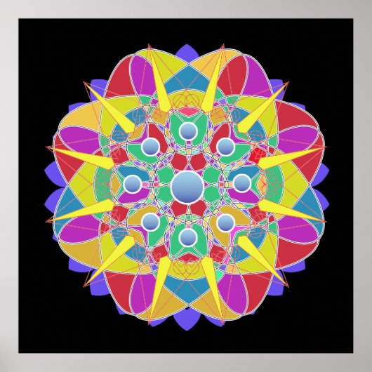 星花 ポスター (正面)