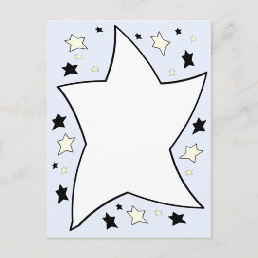 星薄紫 ポストカード (正面)