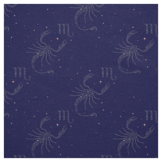 星蠍座布 ファブリック (見本)