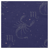 星蠍座布 ファブリック (クローズアップ)