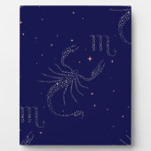 星蠍座 フォトプラーク (正面)
