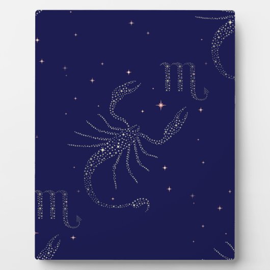 星蠍座 フォトプラーク (正面)