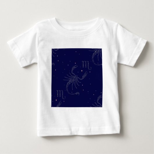 星蠍座 ベビーTシャツ (正面)