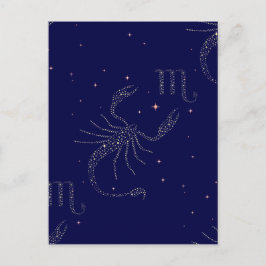 星蠍座 ポストカード