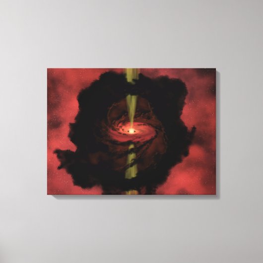 星誕生 キャンバスプリント (正面)