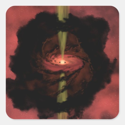 星誕生 スクエアシール (正面)