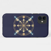 星輝く幾何学 – 無限のコード Case-Mate iPhoneケース (裏面(横))