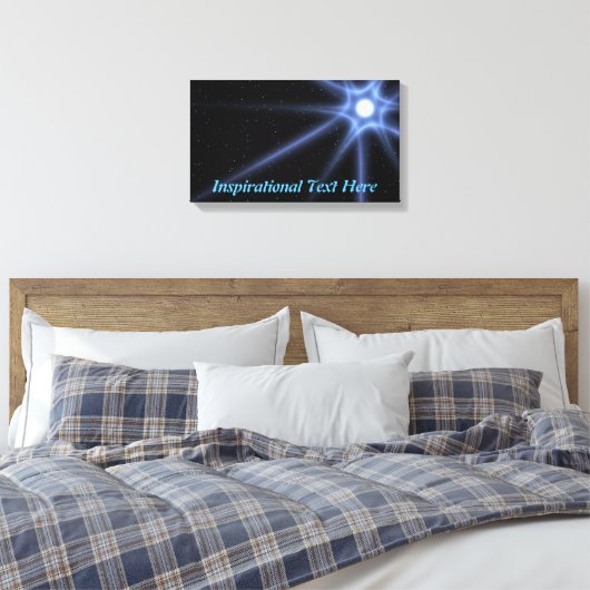 星輝く キャンバスプリント (インサイチュ (寝室))