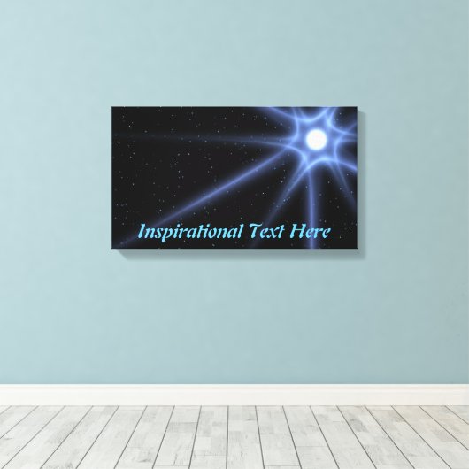 星輝く キャンバスプリント (インサイチュ (ウッドフロア))