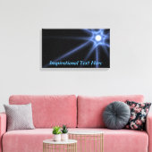 星輝く キャンバスプリント (インサイチュ (リビング))