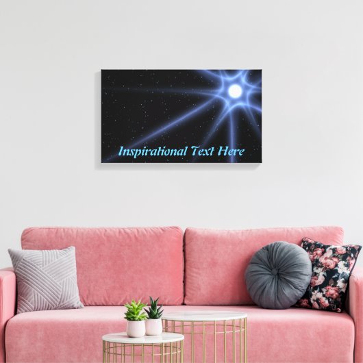 星輝く キャンバスプリント (インサイチュ (リビング))