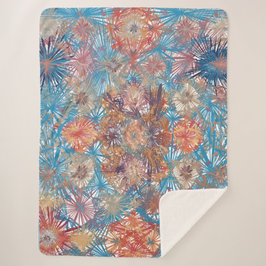 星輝く シェルパブランケット (正面)